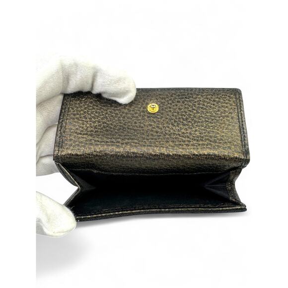 BVLGARI Leather Trifold Wallet - Picture 8 of 8